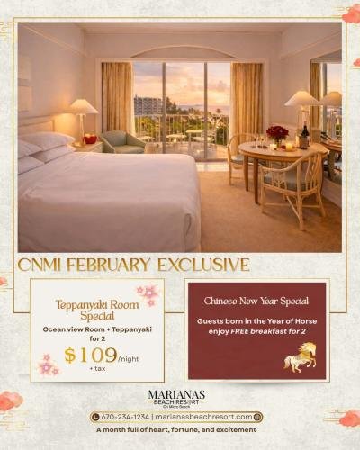 Ocean View Room + Teppanyaki